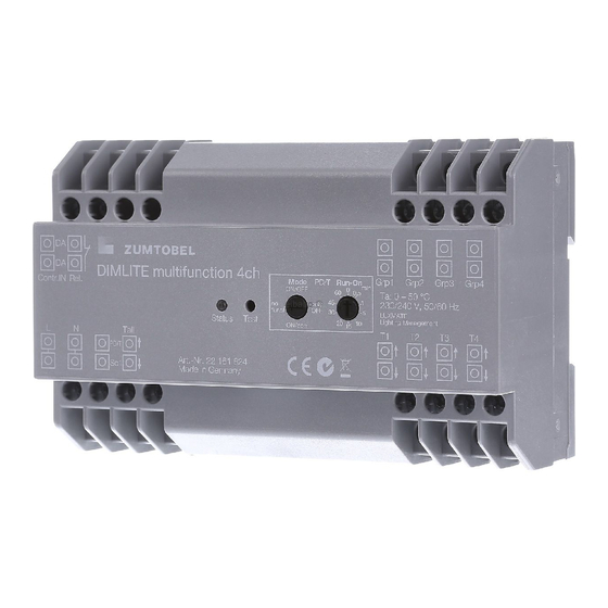 ZUMTOBEL DIMLITE PRODUCT HANDBOOK Pdf Download ManualsLib