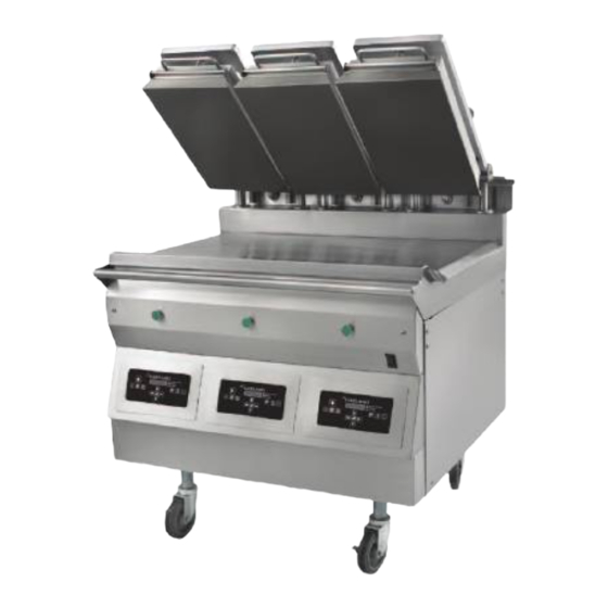 GARLAND MANITOWOC MWE3W STEPS FOR PROGRAMMING GRILL RECOVERY CLEANING