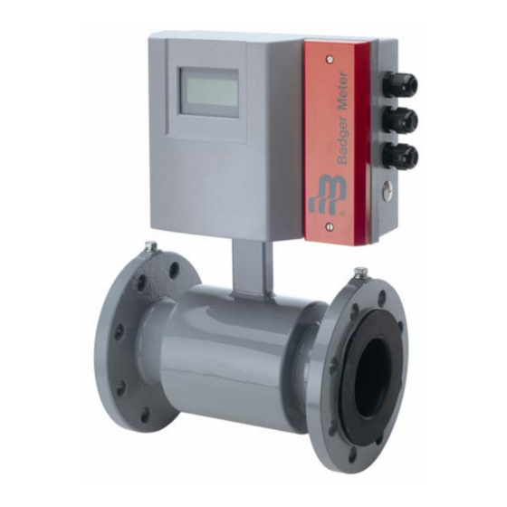 BADGER METER PRIMO ADVANCED BMAG350ICPF INSTRUCTION AND OPERATION
