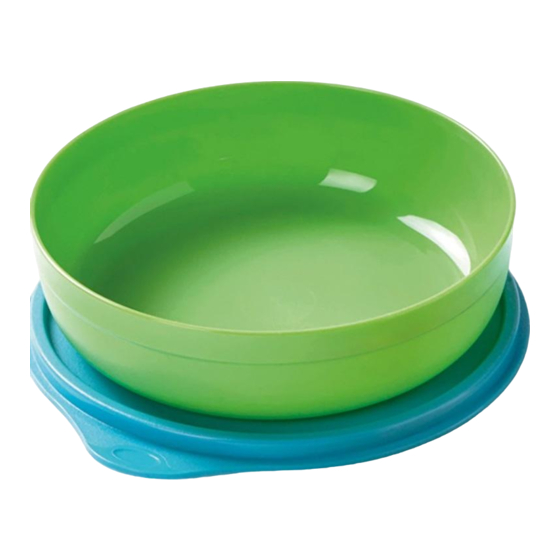 Tupperware Feeding Bowl/Plate Manual