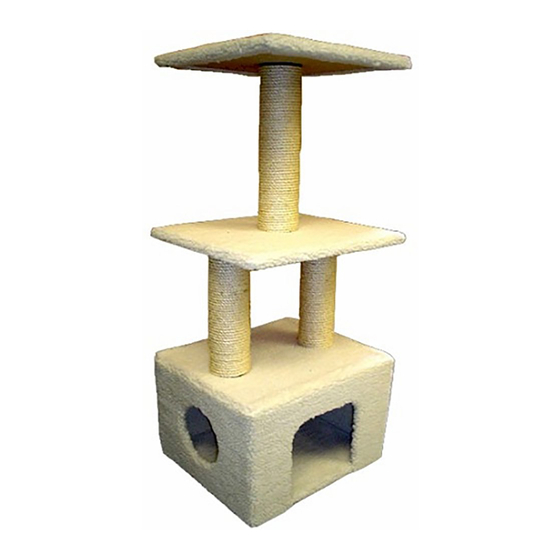 MAJESTIC PET 80" CAT TREE ASSEMBLY INSTRUCTIONS MANUAL Pdf Download
