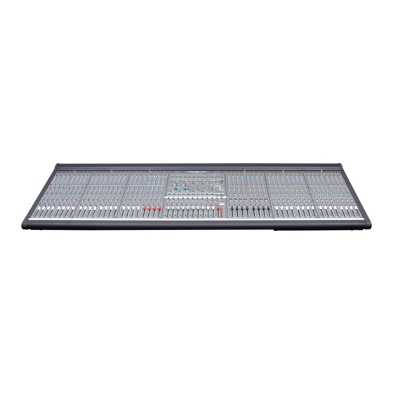 Crest Audio Mixing Console HPW Owner's Manual
