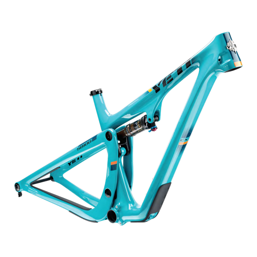 YETI SB100 - Mountain Bicycle Manual