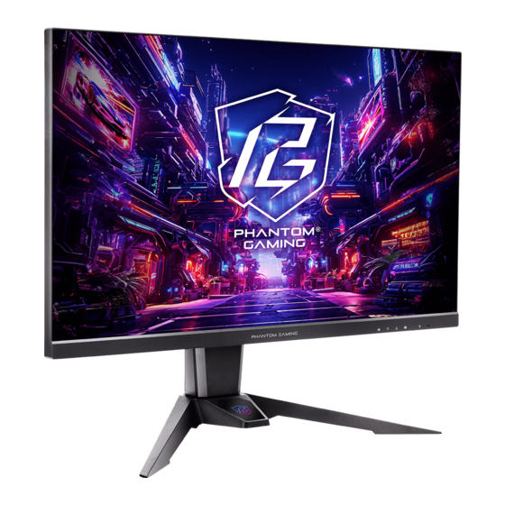 ASROCK PG27QFT2A User Manual