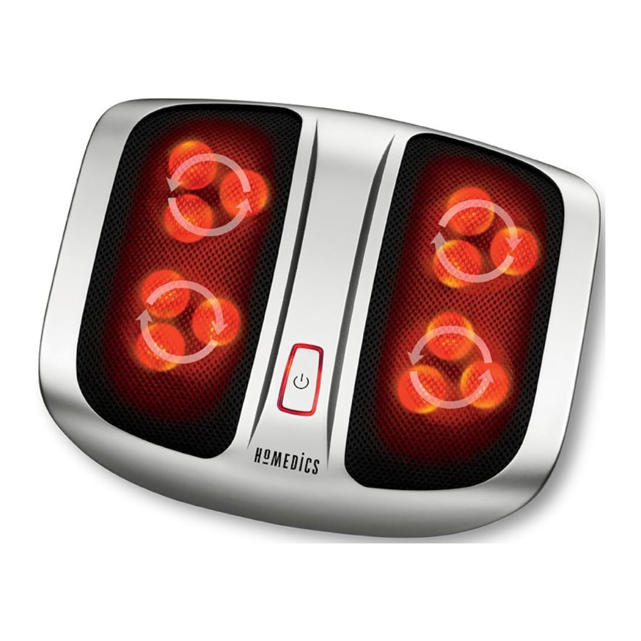 Homedics Desress FMS-200HTL Manual