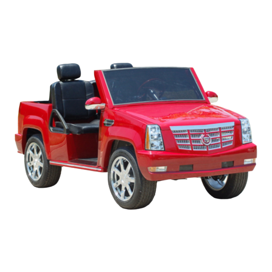 ACG ESCALADE eGC 2012 Owner's Manual