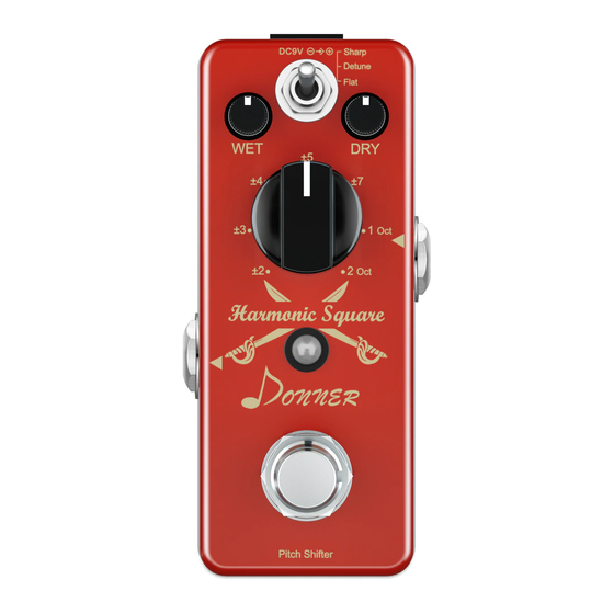Donner Harmonic Square Owner's Manual