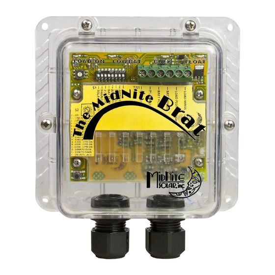 MidNite Solar Brat Instructions Manual
