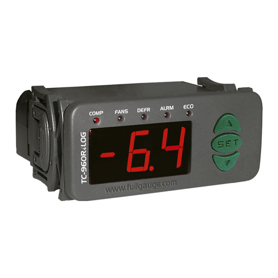 Full Gauge Controls TC-960Ri LOG Quick Start Manual