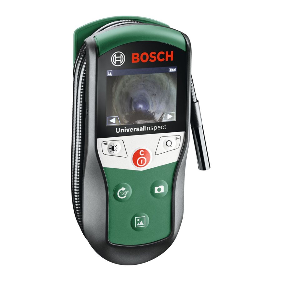 Bosch UniversalInspect Manuals