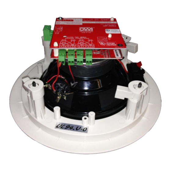 OWI AMP-ER2TR6 Manuals