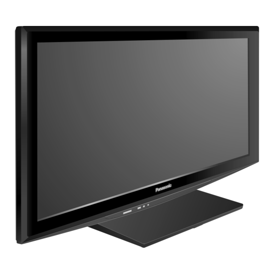 Panasonic TC-P42C1 Operating Instructions Manual