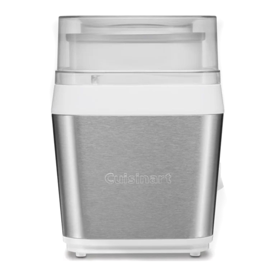Cuisinart The Fruit Scoop ICE-31 - Frozen Dessert Maker Manual