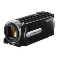 Sony Handycam DCR-PJ6/SX22 Operating Manual