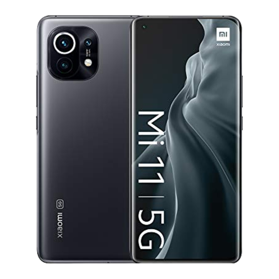 Xiaomi Mi 11 User Manual