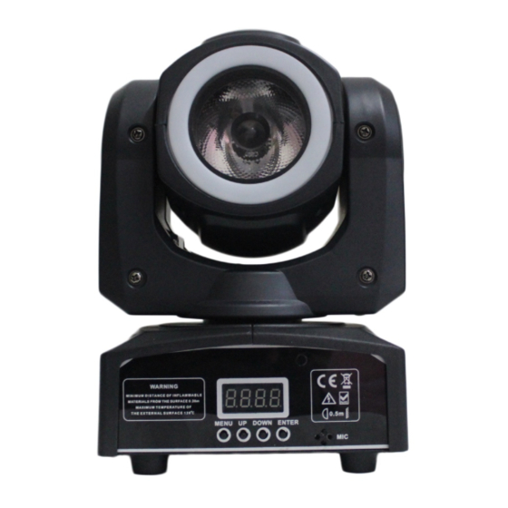 ColorKey Mover Halo Beam QUAD User Manual