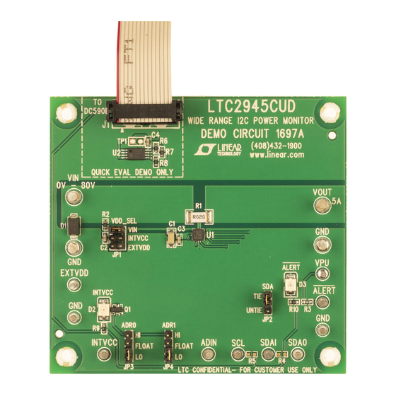 Linear Technology DC1697A Demo Manual