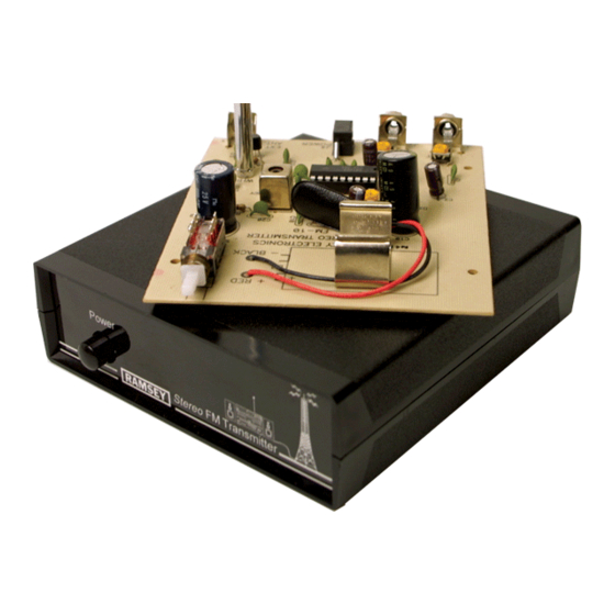 Ramsey Electronics FM10C Manual