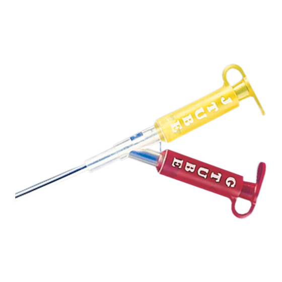 COOK Medical PEG J Manual