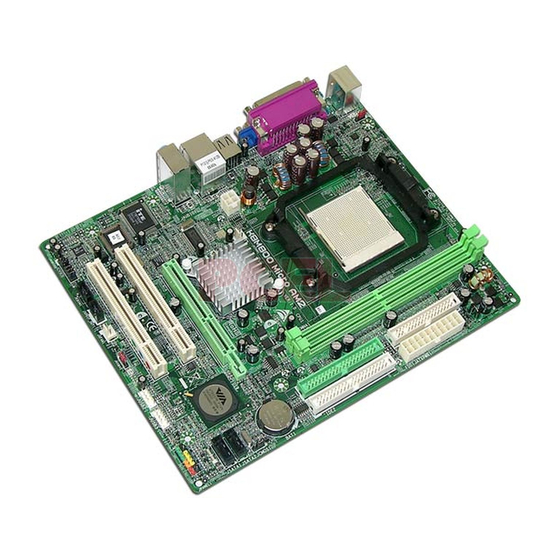 Biostar K8M800 Micro AM2 Bios Setup Manual