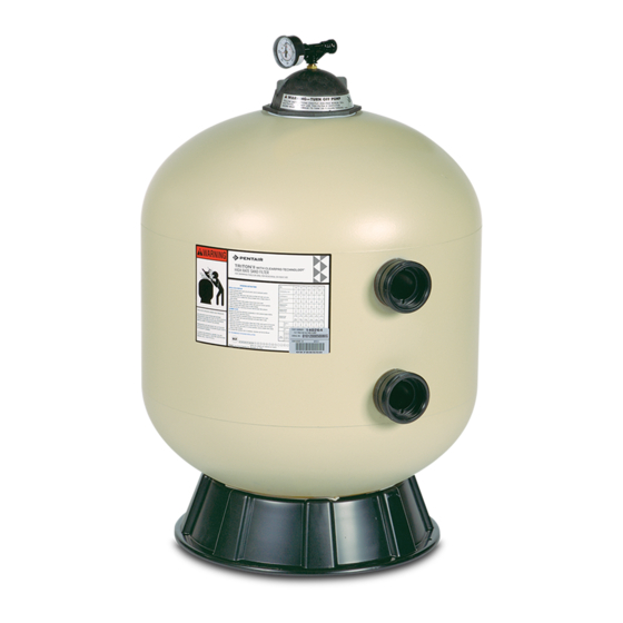 Pentair TRITON TR40 Installation And User Manual