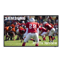 Samsung Pro TV Terrace Edition BHT User Manual