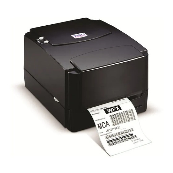 TSC EZS TTP-244 Pro Series Service Manual