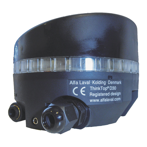 Alfa Laval ThinkTop D30 Instruction Manual