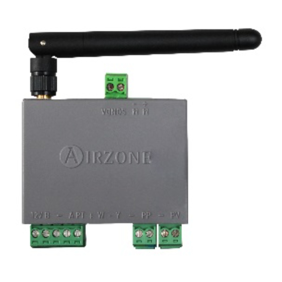 Airzone AZ DAMPERZMR Series Operating Instructions Manual