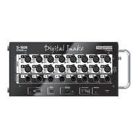 RSS Digital Snake S-1608 Owner's Manual