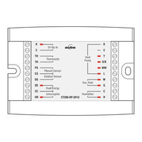 Aube Technologies Non-programmable Heat Pump Controller TH146-N-DE Installation Manual