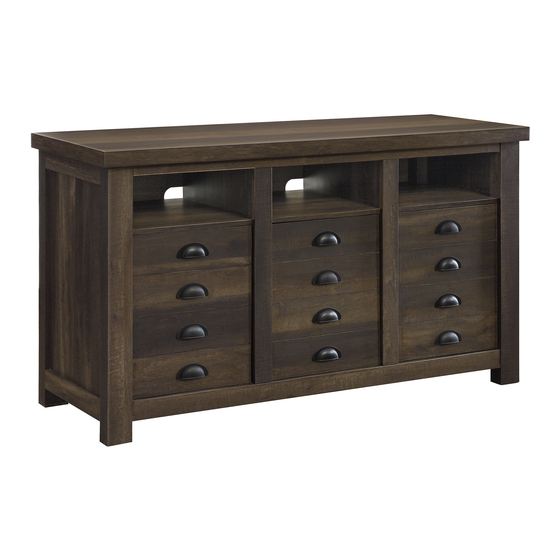 Better Homes and Gardens Modern Farmhouse Console Manual