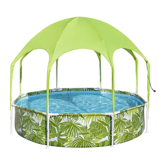 Bestway SPLASH-IN-SHADE PLAY POOL Owner's Manual