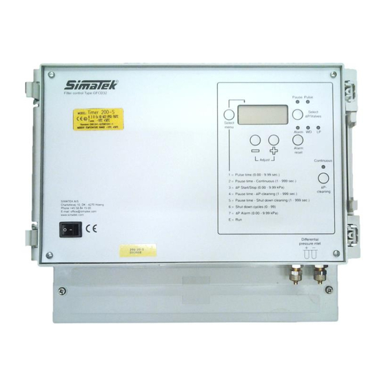 Simatek GFC 32 Manuals