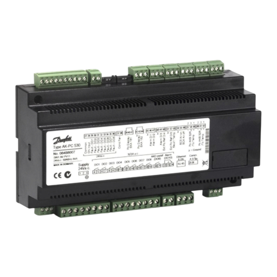 Danfoss AK-PC 530 Instructions Manual