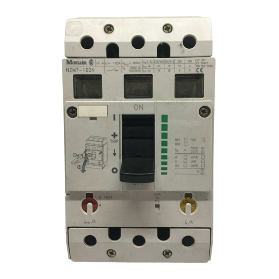 Moeller A-NZM 7 Installation Instructions
