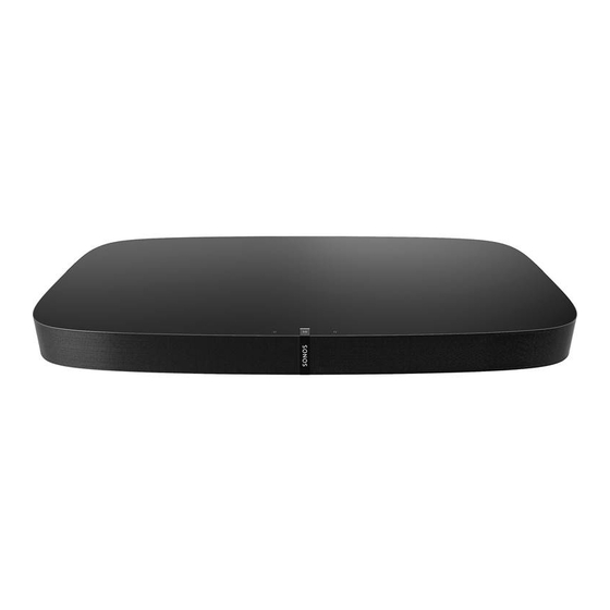 Sonos PLAYBASE Quick Start Manual