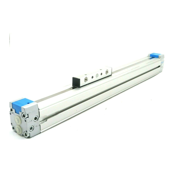 Festo DGP-8 Operating Instructions Manual