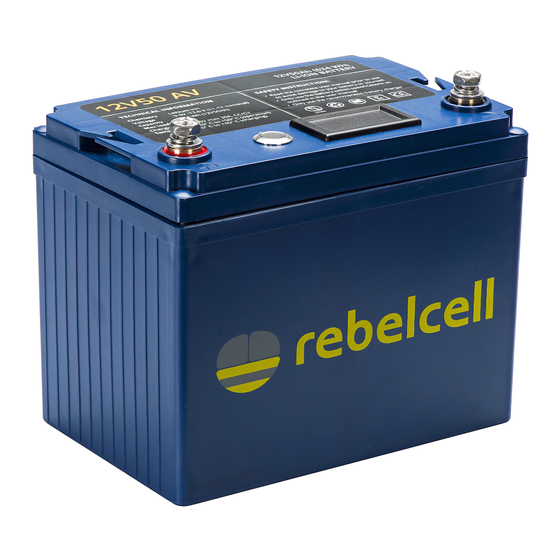 Rebelcell 12V35 AV User Manual