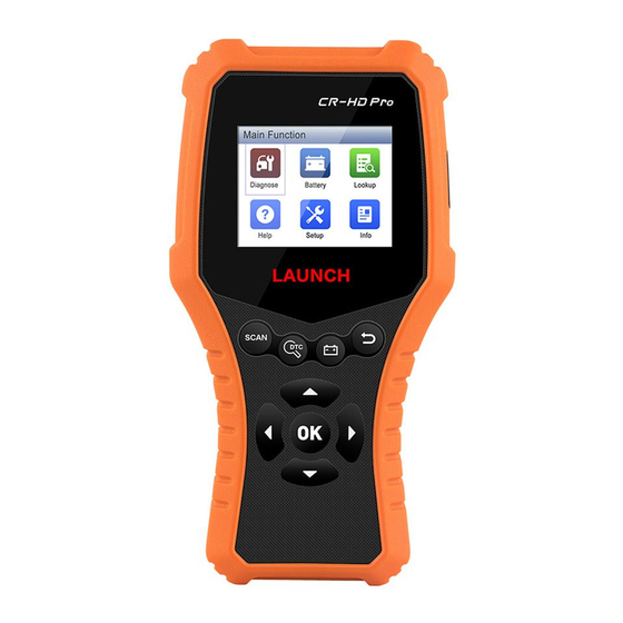 Launch CR-HD Pro Quick Start Manual