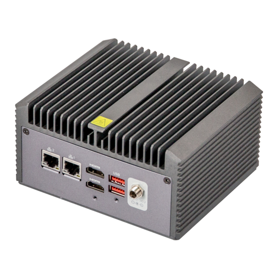 GIGAIPC QBiX-WHLA8565H-A1 Manual
