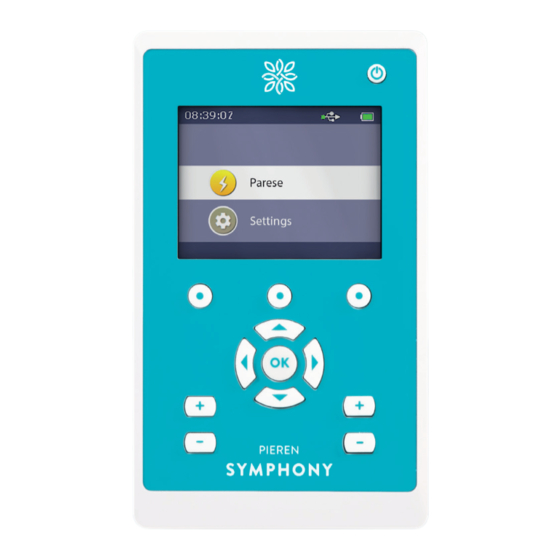 schwa-medico PIERENSYMPHONY P device Manuals