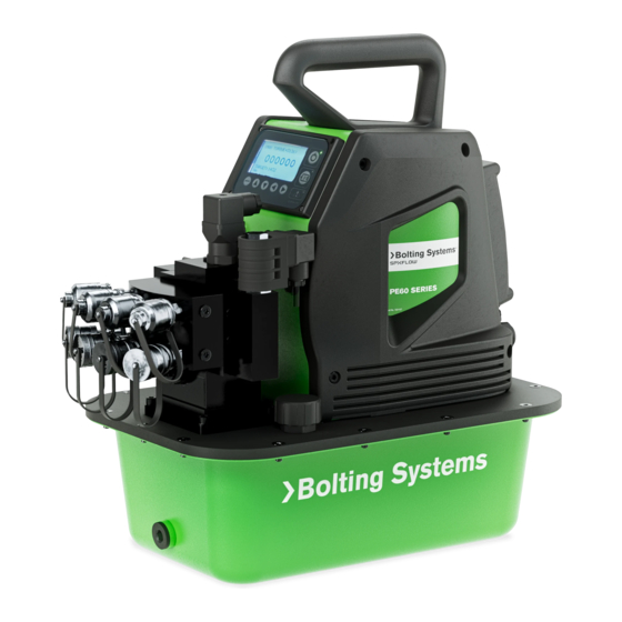 SPX FLOW Bolting Systems PE60 Series Manuals