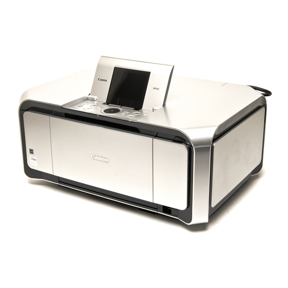 Canon PIXMA MP970 series Quick Start Manual