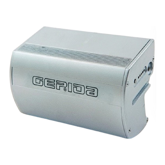 Gepida Reptila 1100 Instruction Manual