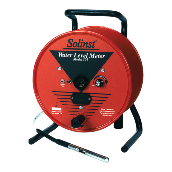 Solinst 101 Replacement Manual
