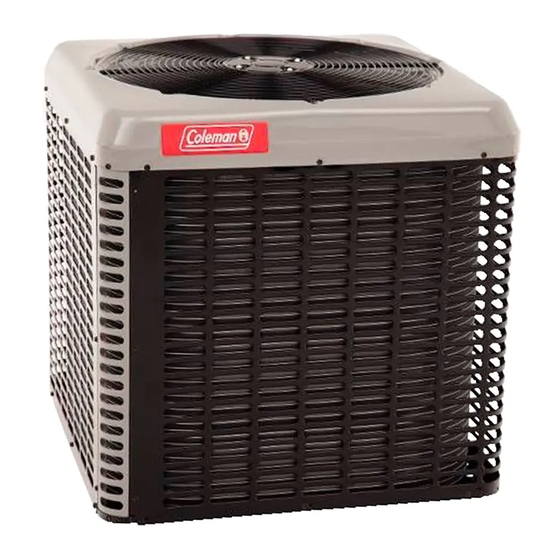 COLEMAN LX SERIES HEAT PUMP TECHNICAL MANUAL ManualsLib
