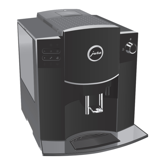 Jura D4 Instructions For Use Manual
