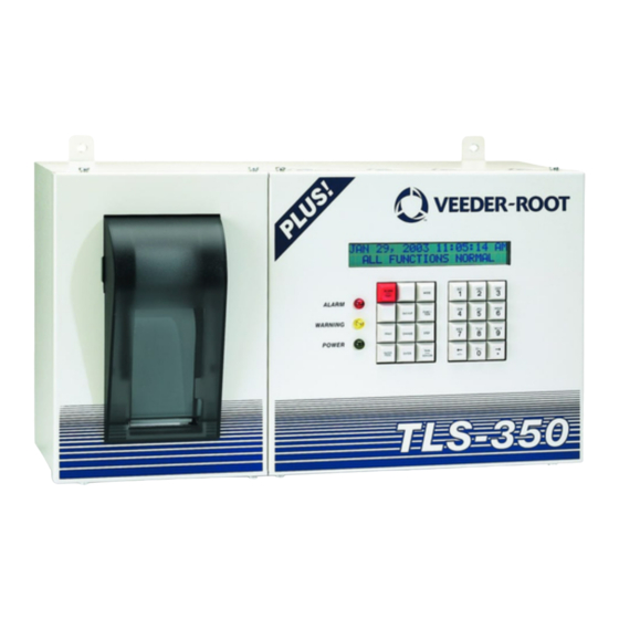 VEEDER-ROOT TLS-3 SERIES QUICK HELP Pdf Download | ManualsLib