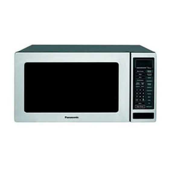 Panasonic NN-T888S Operating Instructions Manual